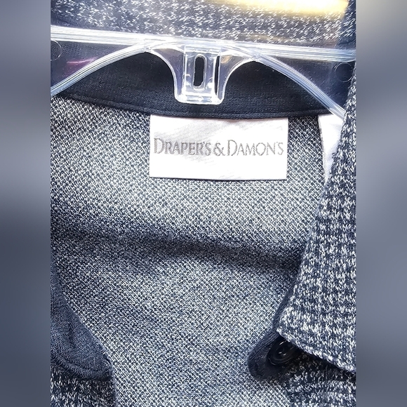 Draper's & Damon's Shirt Jacket Sz Meduim Petite Excellent - Picture 3 of 5